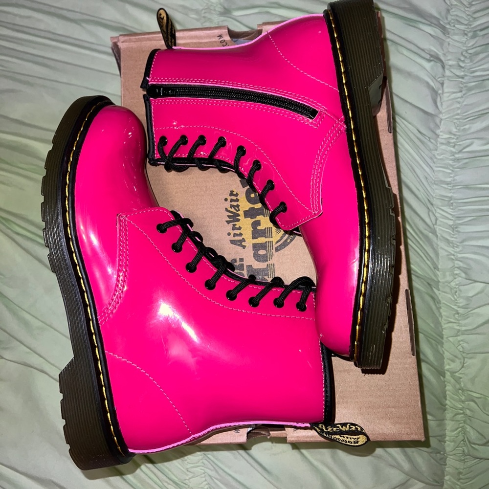 Hot Pink Dr. Martens